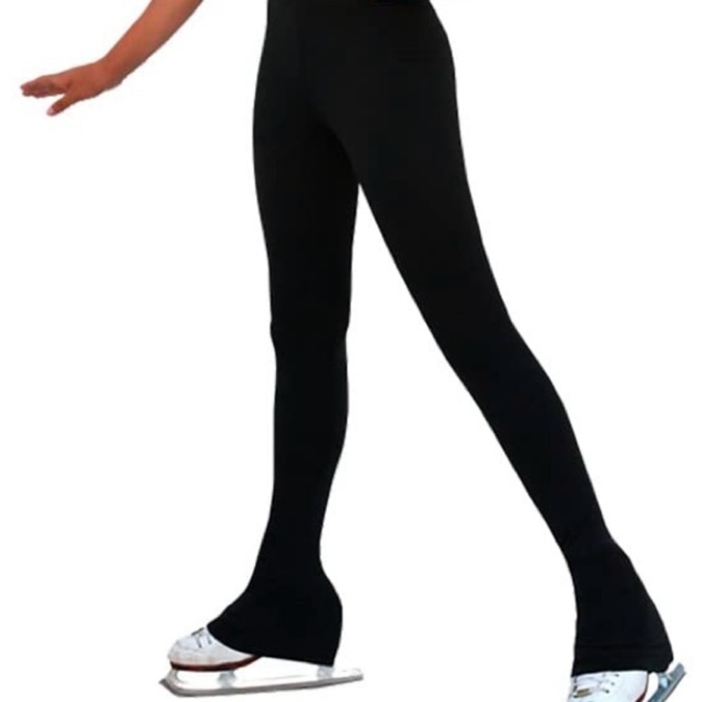 Black Women's Figure Skating Pants